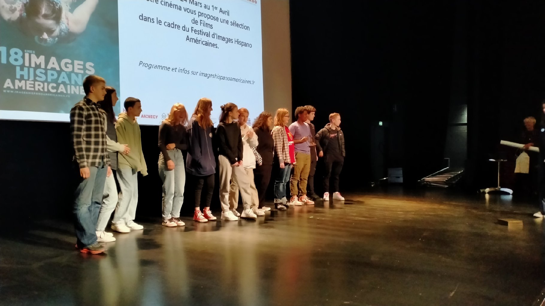 Festival du Cinéma à Annecy École et Collège Saint Bruno Evian